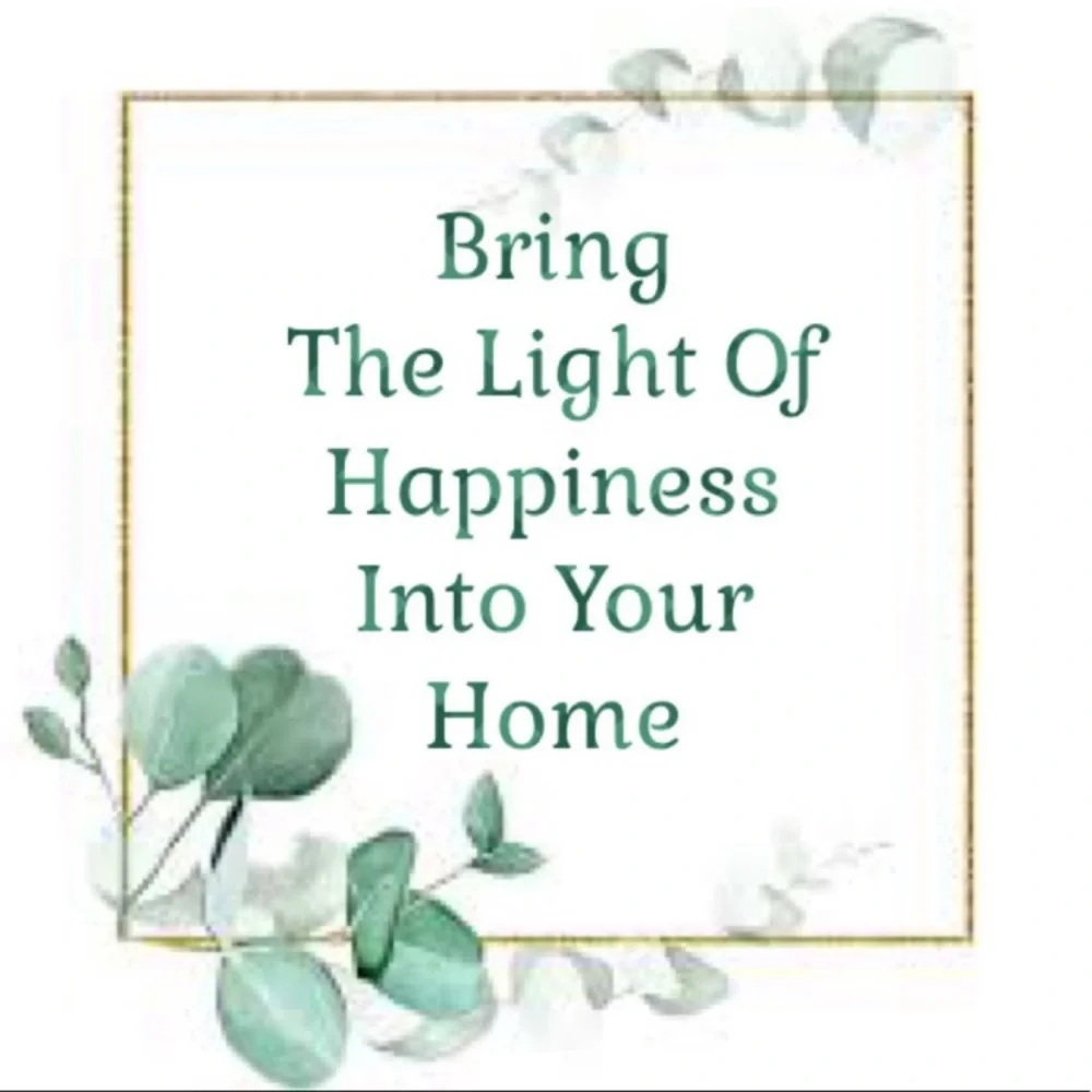 Happiness Primitive Candle Rustic French Cottage Shabby Chic Modern Farmhouse